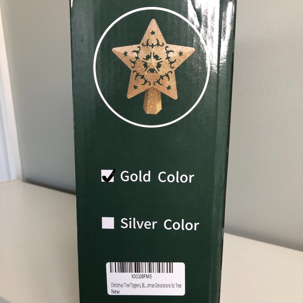 LED Projector Christmas Tree Topper - Picture 2 of 2